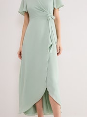 Phase Eight Green Julissa Maxi Dress - Image 5 of 7