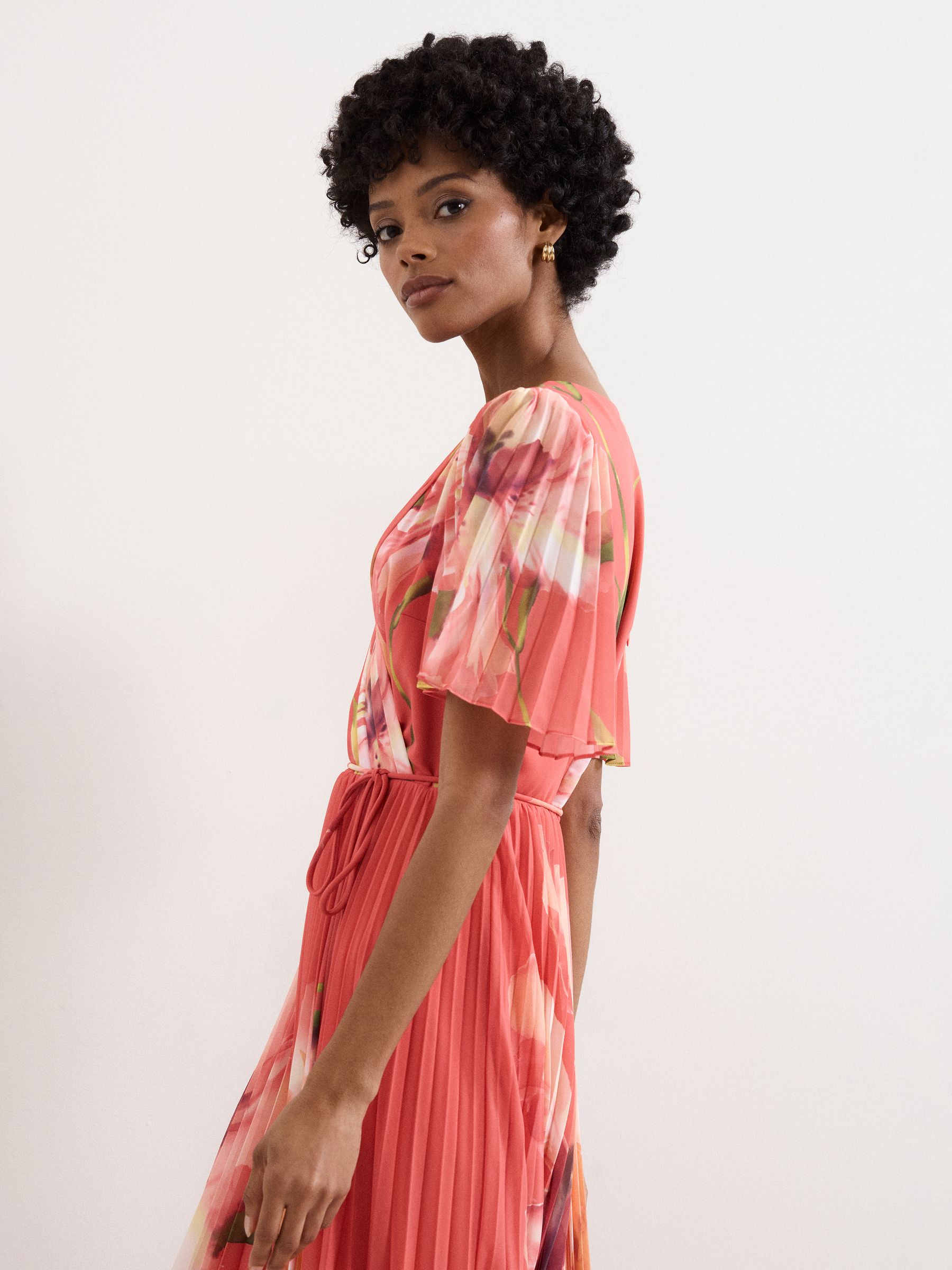 Buy Phase Eight Orange Abigail Dress from Next USA