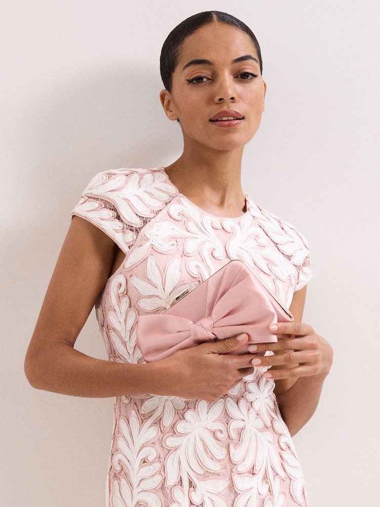 clutch for pink dress The Pink Dress Of My Dreams!