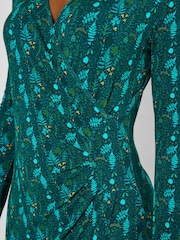 Joe Browns Leaf Print Knee Length Dress - Imagen 2 de 5