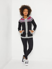 Joe Browns Hooded Fairisle Pattern Jumper - Imagen 3 de 7