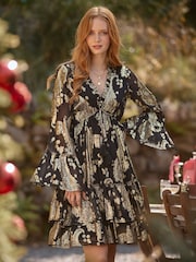 Joe Browns Jacquard Detail Tunic Mini Dress - Imagen 1 de 7