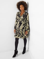 Joe Browns Jacquard Detail Tunic Mini Dress - Imagen 3 de 7