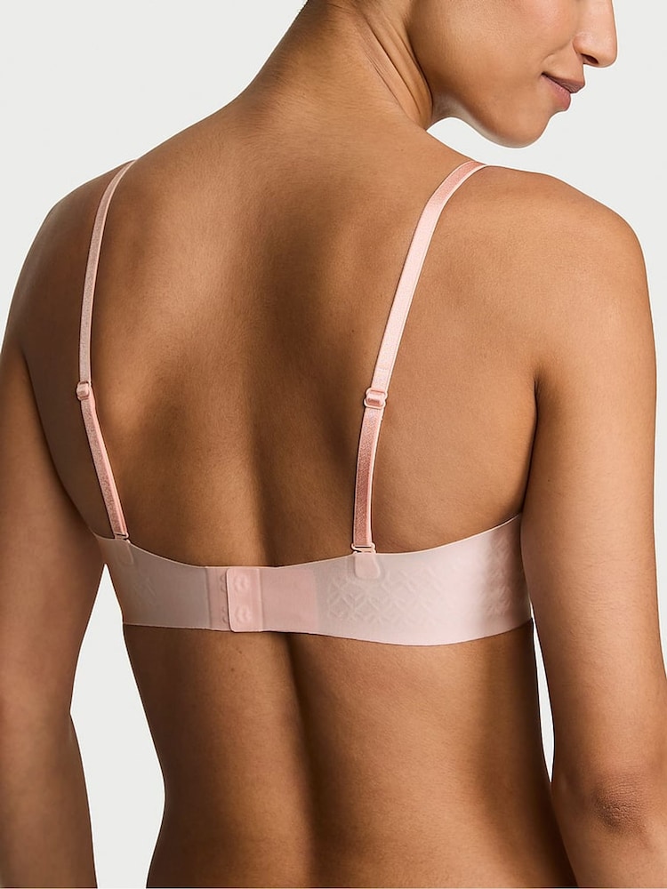 Victoria's Secret Purest Pink Strapless Multiway Push Up Uplift Bra - Image 3 of 3 Victoria's Secret Purest Pink Strapless Multiway Push Up Uplift Bra - Image 3 of 3