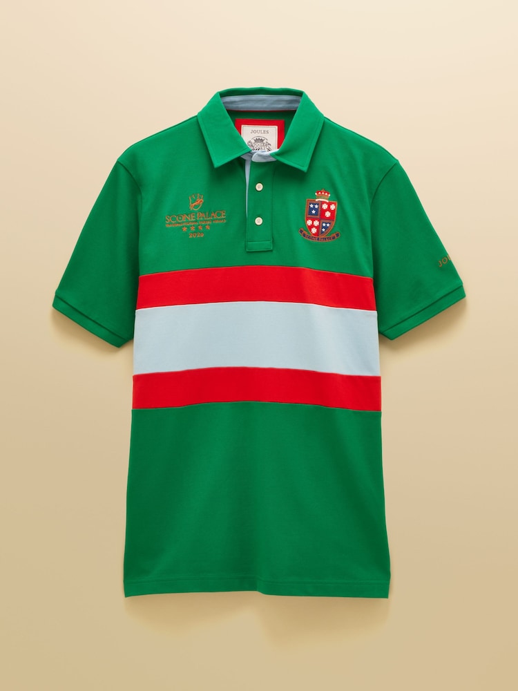 Joules Official Scone Green Cotton Pique Polo Shirt - Image 11 of 11 Joules Official Scone Green Cotton Pique Polo Shirt - Image 11 of 11