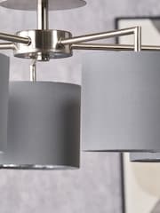 Pacific Silver Elin 5 Light Pendant Ceiling Light - Image 2 of 6