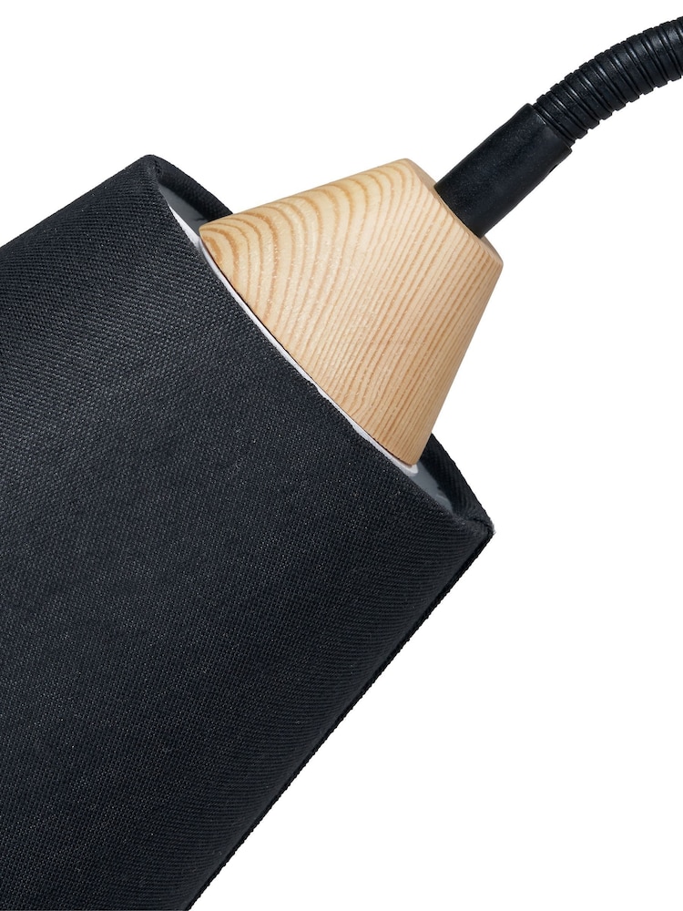 Pacific Black Juna Metal Wall Light - Image 6 of 6 Pacific Black Juna Metal Wall Light - Image 6 of 6