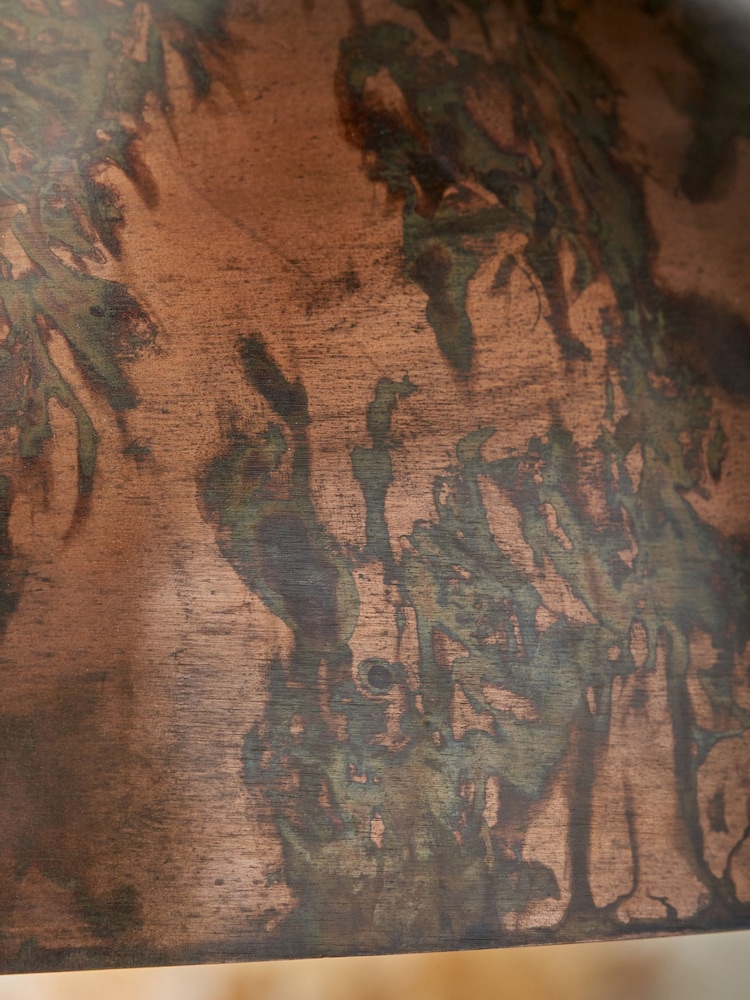 Pacific Copper Mason Wide Domed Metal Pendant Ceiling Light - Image 6 of 6