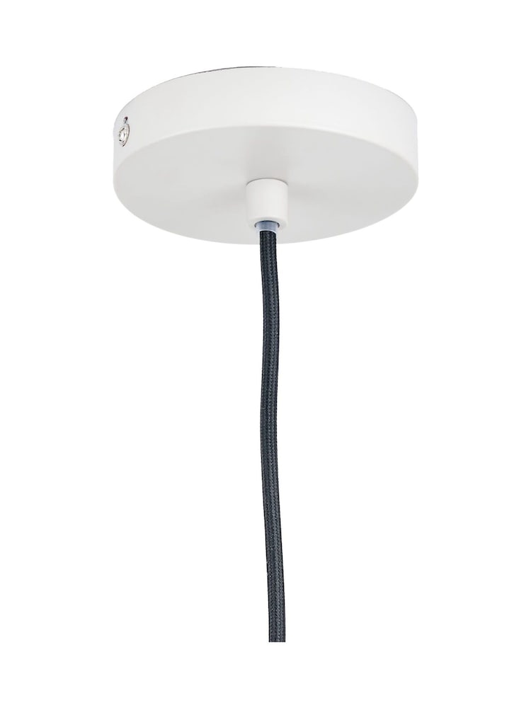 Pacific Grey Amalie Metal Retro Pendant Ceiling Light - Image 5 of 5 Pacific Grey Amalie Metal Retro Pendant Ceiling Light - Image 5 of 5