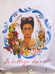 Lipsy White Tropical Printed T-Shirt - Image 2 of 4
