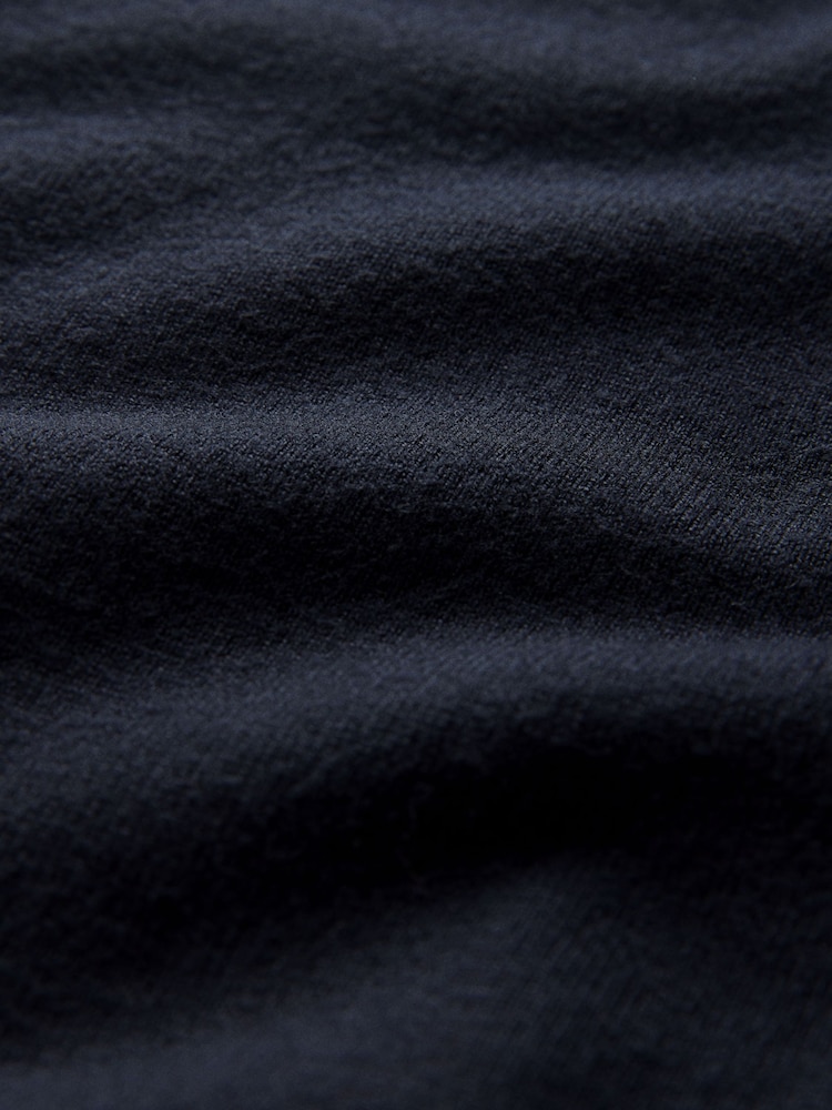 The Set 2 Pack Knitted Sleeveless Polo Vests Navy Blue/Cream - Image 5 of 5