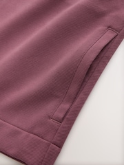 Mauve Pink N. Premium Jersey Zip Through Shacket - Image 5 of 5