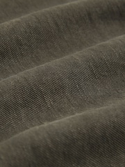 Khaki Green Slim Fit Belted Jeans - Image 10 of 10