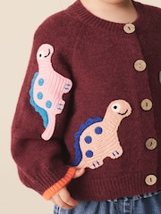 Red Dino - Cardigan (3mths-7yrs) - Larawan 4 ng 8