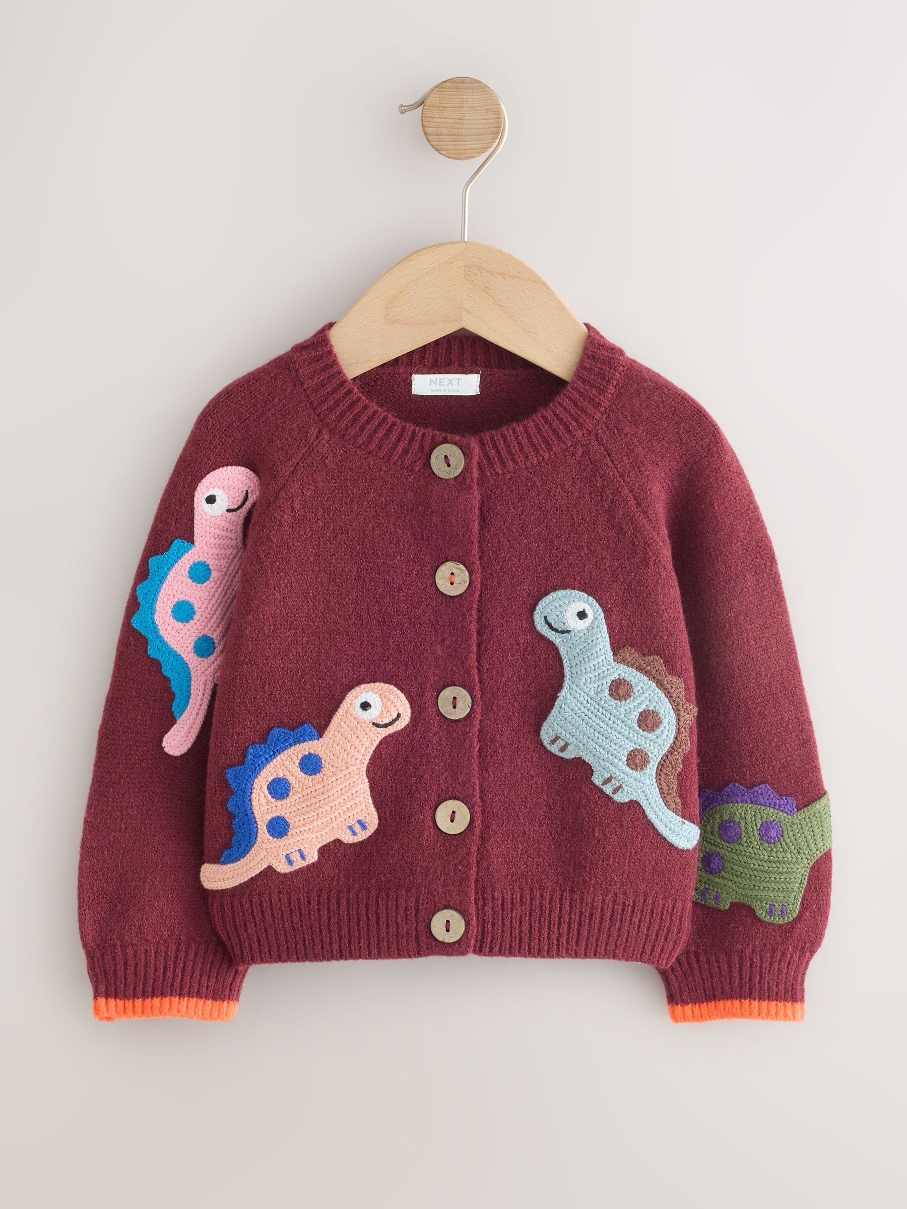 Buy Red Dino Cardigan (3mths-7yrs) from the Next UK online shop