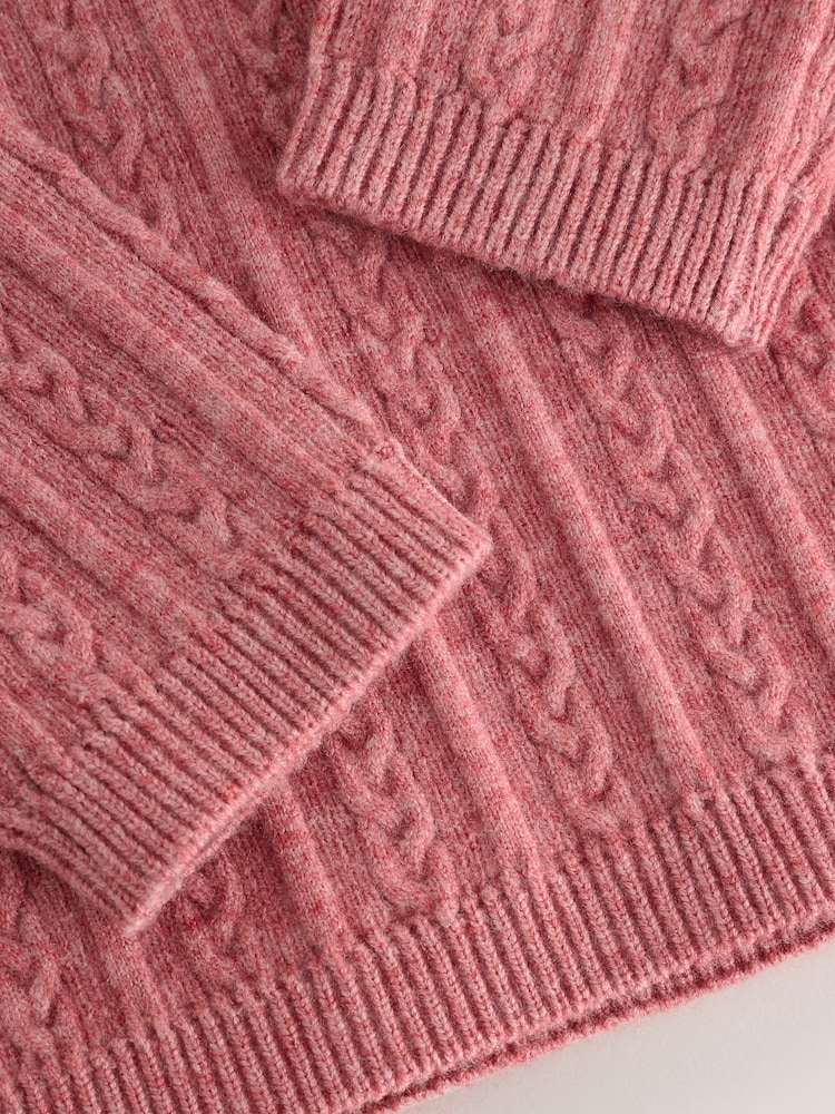 Pink - Roll Neck Jumper (3miezi-10miaka) - Picha 8 kati ya 8