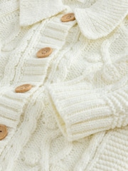 Ecru - Chunky Bobble Cardigan (3mths-10yrs) - 圖片 8，共 8