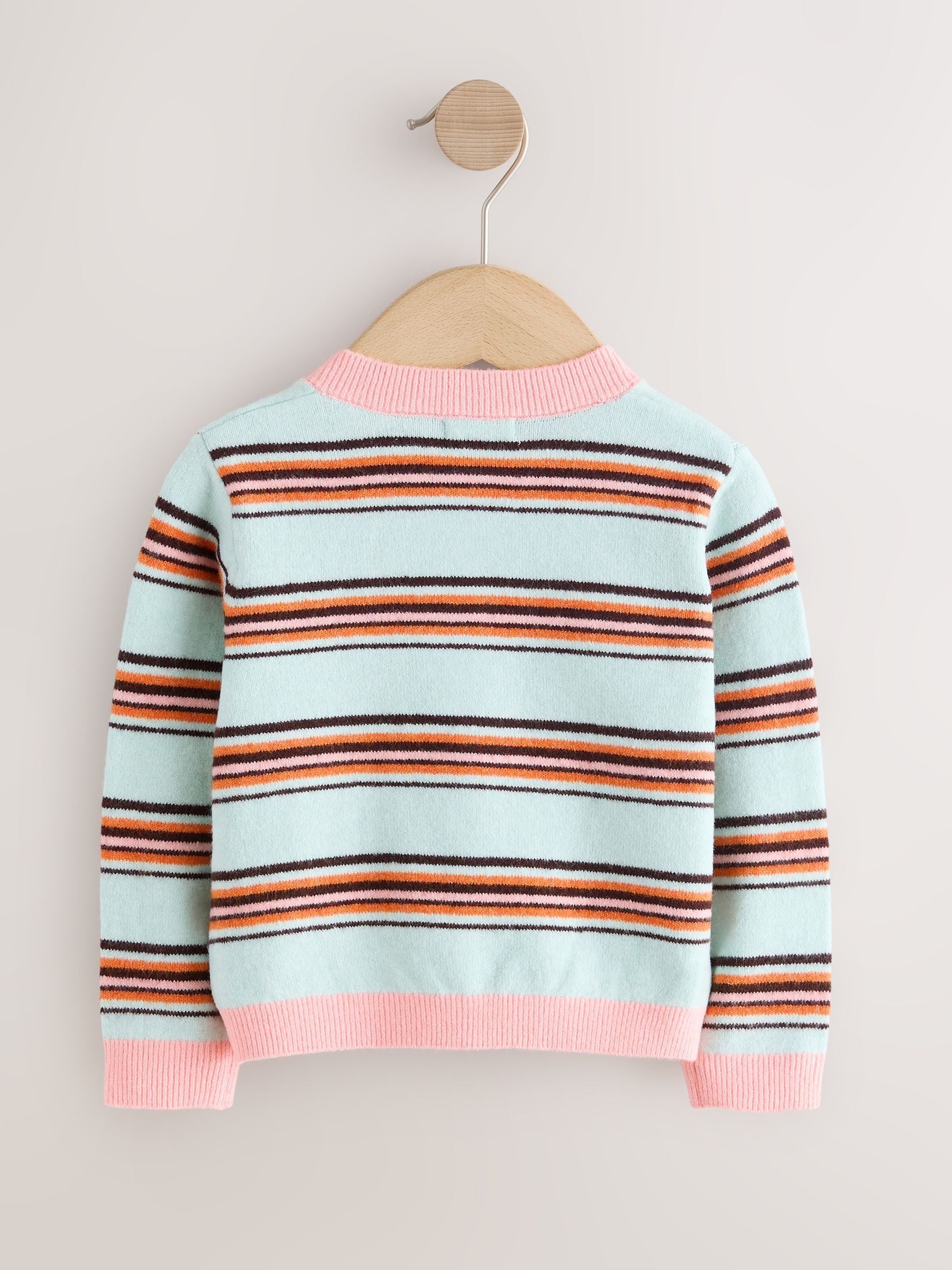 Buy Mint Stripe Knit Cardigan (3mths-7yrs) from Next USA