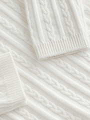 White Roll Neck Jumper (3mths-10yrs) - Image 8 of 8