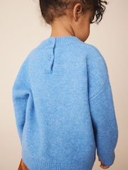 Blue Boxy Jumper (3mths-7yrs) - Image 3 of 3