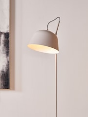 Pacific Grey Amalie Metal Retro Task Floor Lamp - Image 3 of 6