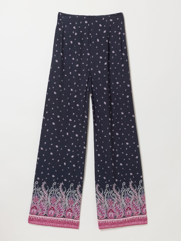 FatFace Paisley Palazzo bikses - Attēls 6 no 6