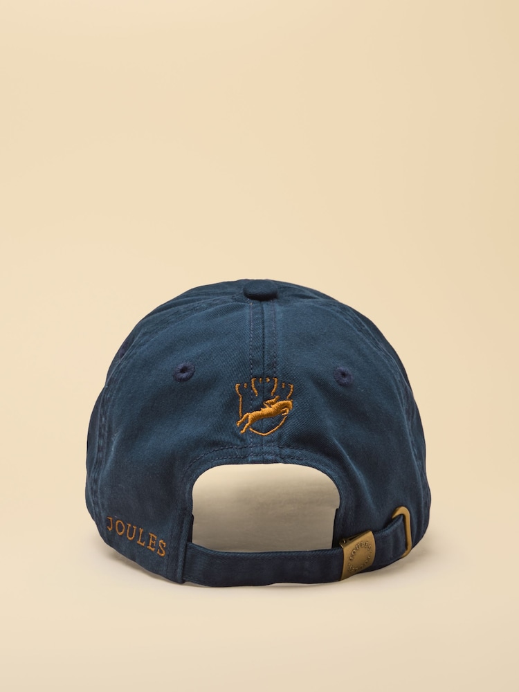 Joules Navy Official Scone Palace Embroidered Cap - Image 2 of 4 Joules Navy Official Scone Palace Embroidered Cap - Image 2 of 4
