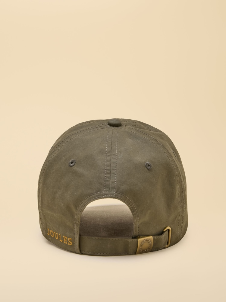 Joules Official Burghley Green Embroidered Cap - Image 2 of 4 Joules Official Burghley Green Embroidered Cap - Image 2 of 4