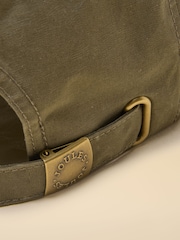 Joules Official Burghley Green Embroidered Cap - Image 3 of 4