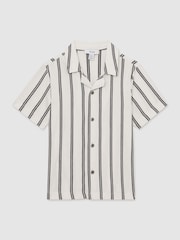 Reiss White/Navy Emory Shirt - Image 1 of 3