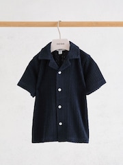 Reiss Navy Shore Shirt - Image 1 of 3