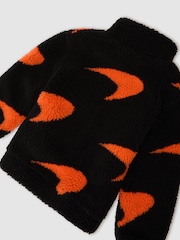 Reiss Black/Payaya King 13-14 yrs Children's McLaren Racing Speedmark Fleece Jacket Unisex-Fit - Image 2 of 3