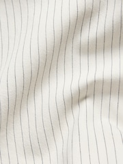 The Set 2 Pack Lightweight Pull-On Wide Leg Jeans Light Blue/Cream Stripe - Image 8 of 8