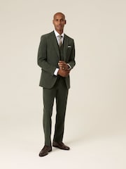 Skopes Green Single Breasted Dorsey Suit Tailored Fit Double Breasted Corduroy Jacket - Image 1 of 1