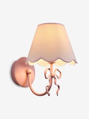 Pink Bow Rechargeable Wall Light - Image 5 of 8