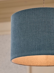 Blue Easy Fit Relaxed Shade Ceiling Light - Image 3 of 4