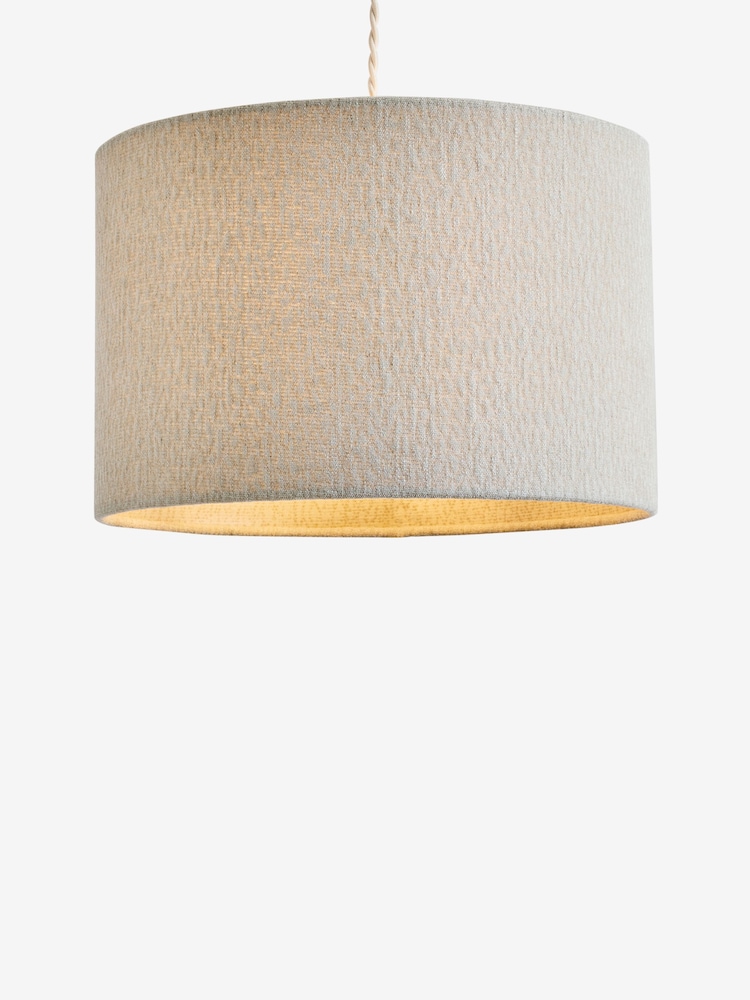 Natural Easy Fit Relaxed Shade Ceiling Light - Image 4 of 4 Natural Easy Fit Relaxed Shade Ceiling Light - Image 4 of 4