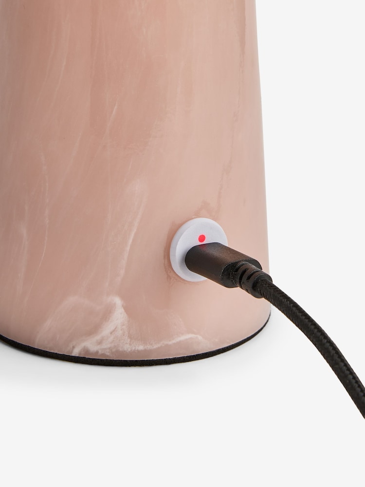 Pink Amelie Rechargeable Wireless Table Lamp - Image 7 of 7 Pink Amelie Rechargeable Wireless Table Lamp - Image 7 of 7