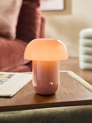 Pink Vesta Rechargeable Wireless Table Lamp - Image 2 of 6