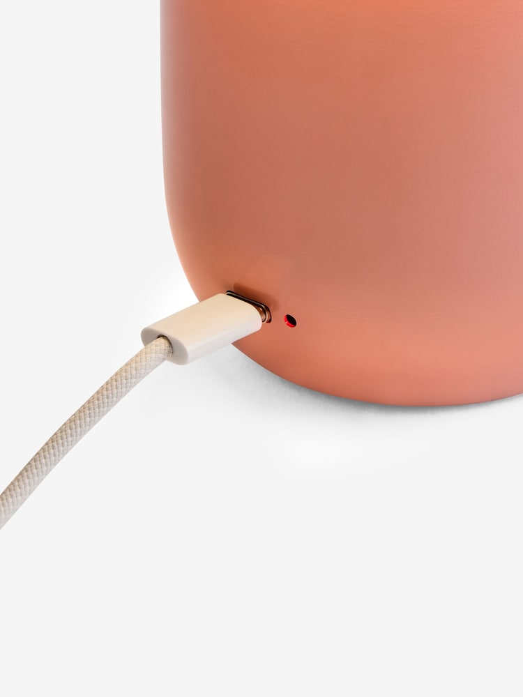 Pink Vesta Rechargeable Wireless Table Lamp - Image 6 of 6