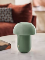 Sage Green Vesta Rechargeable Wireless Table Lamp - Image 2 of 6