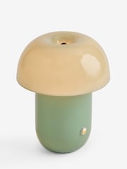 Sage Green Vesta Rechargeable Wireless Table Lamp - Image 5 of 6