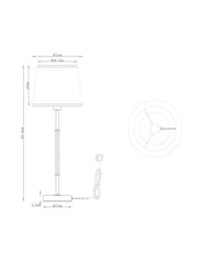Brass Bentham Table Lamp - Image 4 of 5