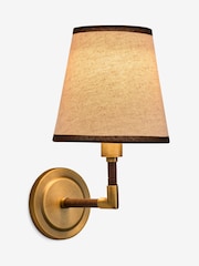 Brass Bentham Rechargeable Wireless Wall Light - Image 5 of 6
