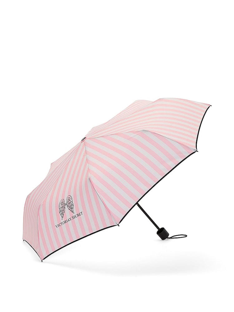 Victoria's Secret Pink Iconic Stripe Umbrella - Image 2 of 3