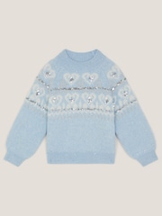 Monsoon Glitzer Herz Pullover - Bild 2 von 4