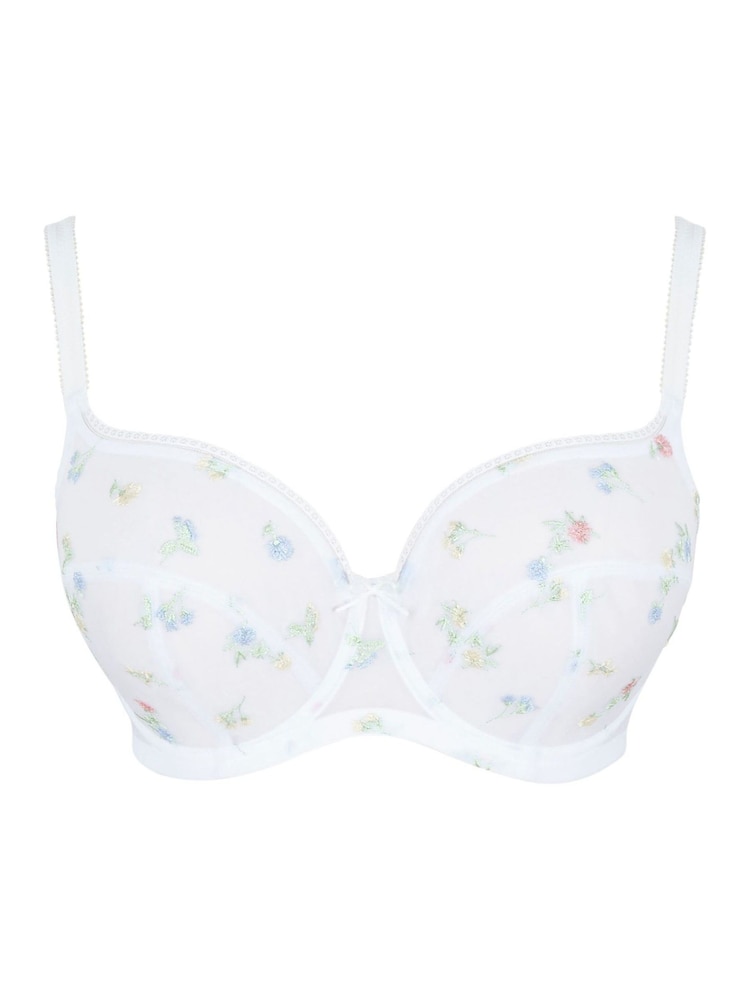 Panache White Floral Tango Balcony Wired Bra - Image 4 of 4
