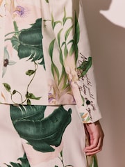 Estampado floral - Kew Gardens Single Breasted Blazer with Linen - Imagen 6 de 9