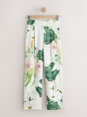 Floral Print Kew Gardens Tailored Wide Leg Trousers - Image 1 of 3