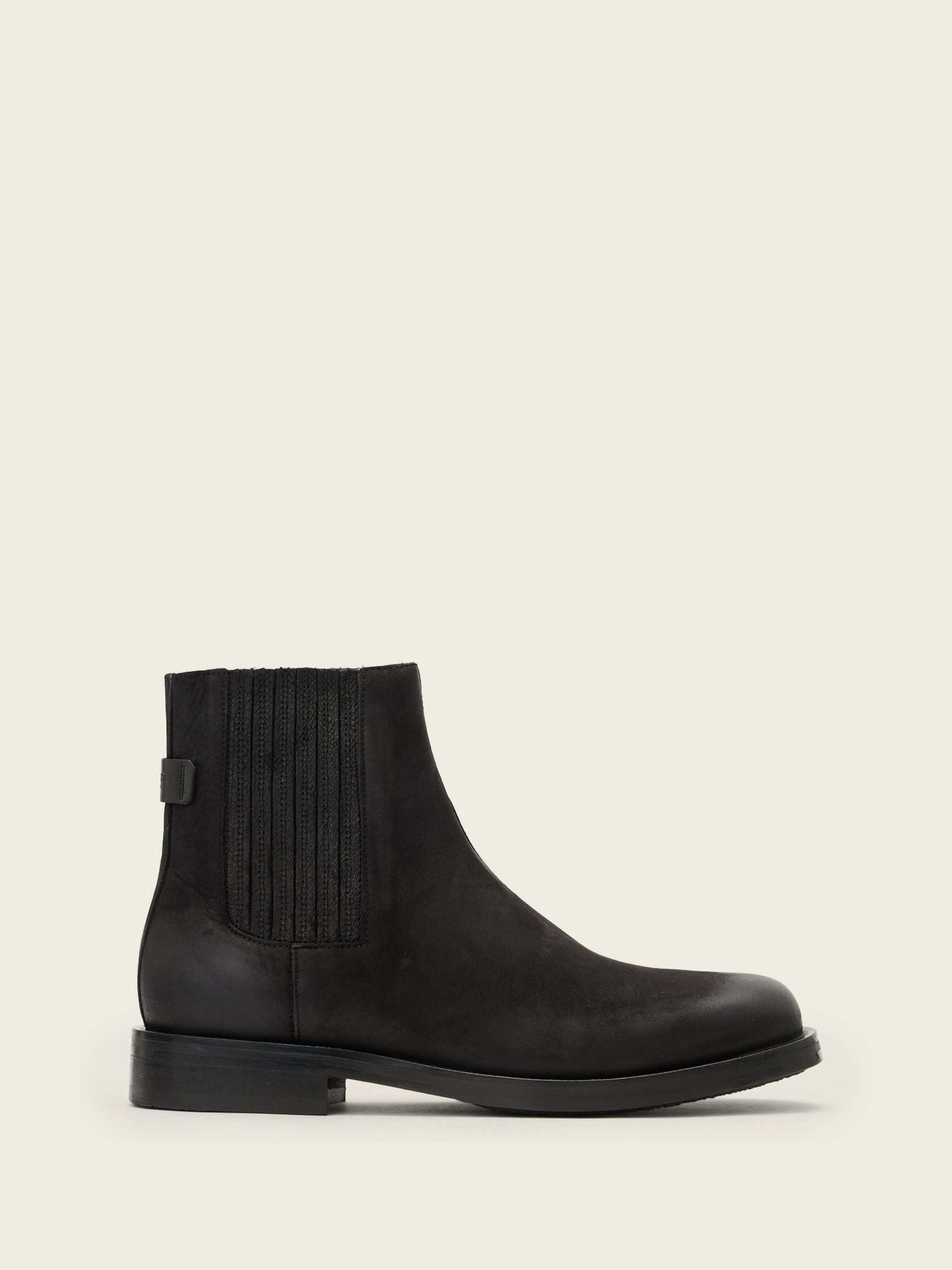 Buy AllSaints Black Bloom Chelsea Boots from the Next UK online shop